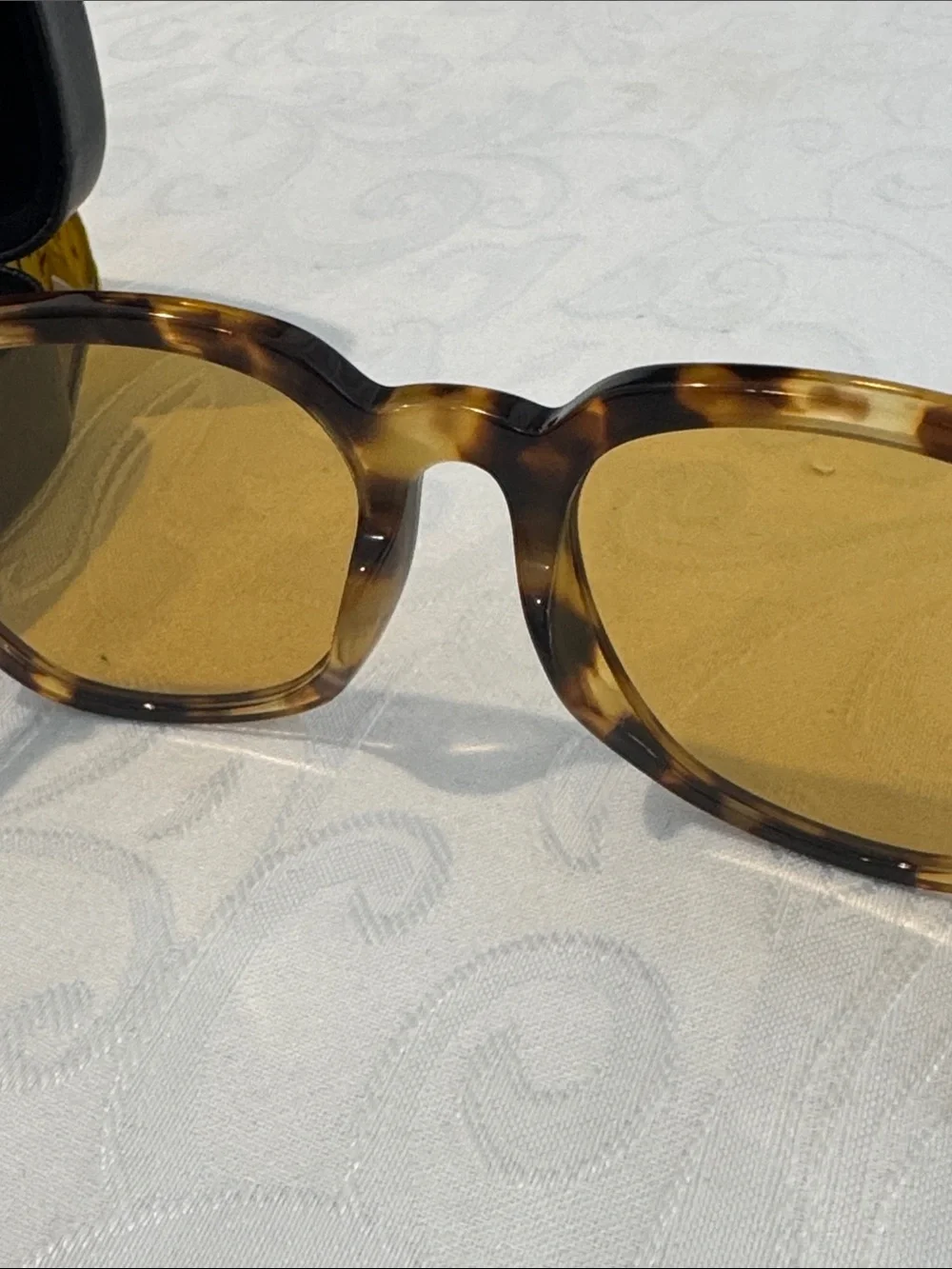 Coach Women's 55 mm Tortoiseshell Round Sunglasses